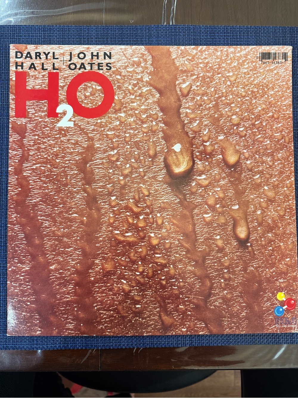 Vinyl - Daryl Hall & John Oates H2O Vinyl LP - Brown & Red Cover